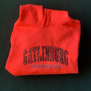 Neon Orange Gatlinburg, TN Hoodie